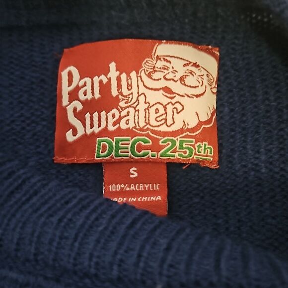 PARTY SWEATER DEC. 25 SIZE S UNSEX - Picture 2 of 7